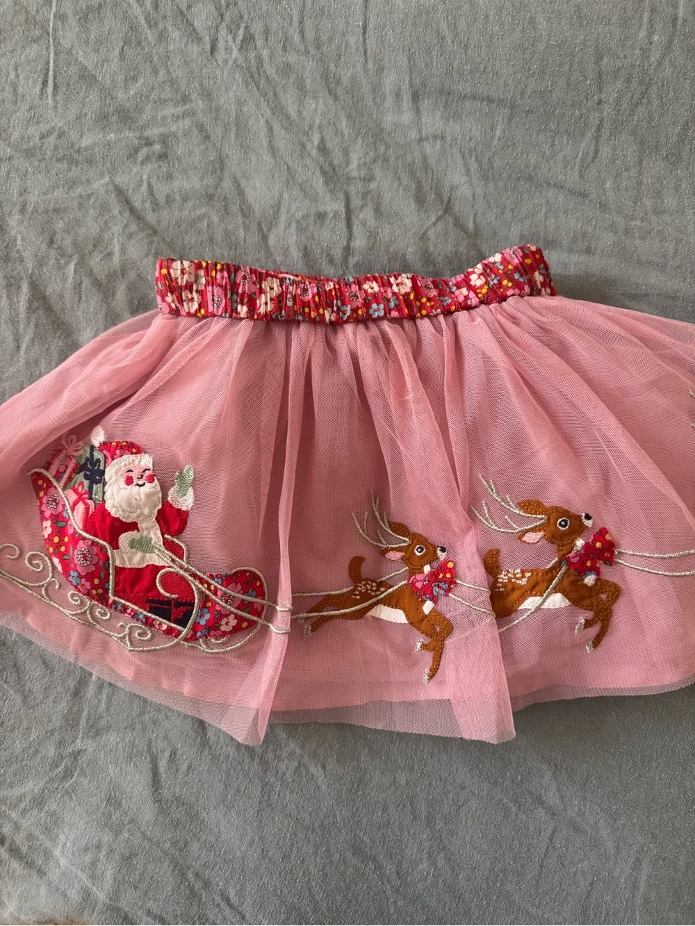 Mini Boden Tulle Christmas Skirt 2-3 Y